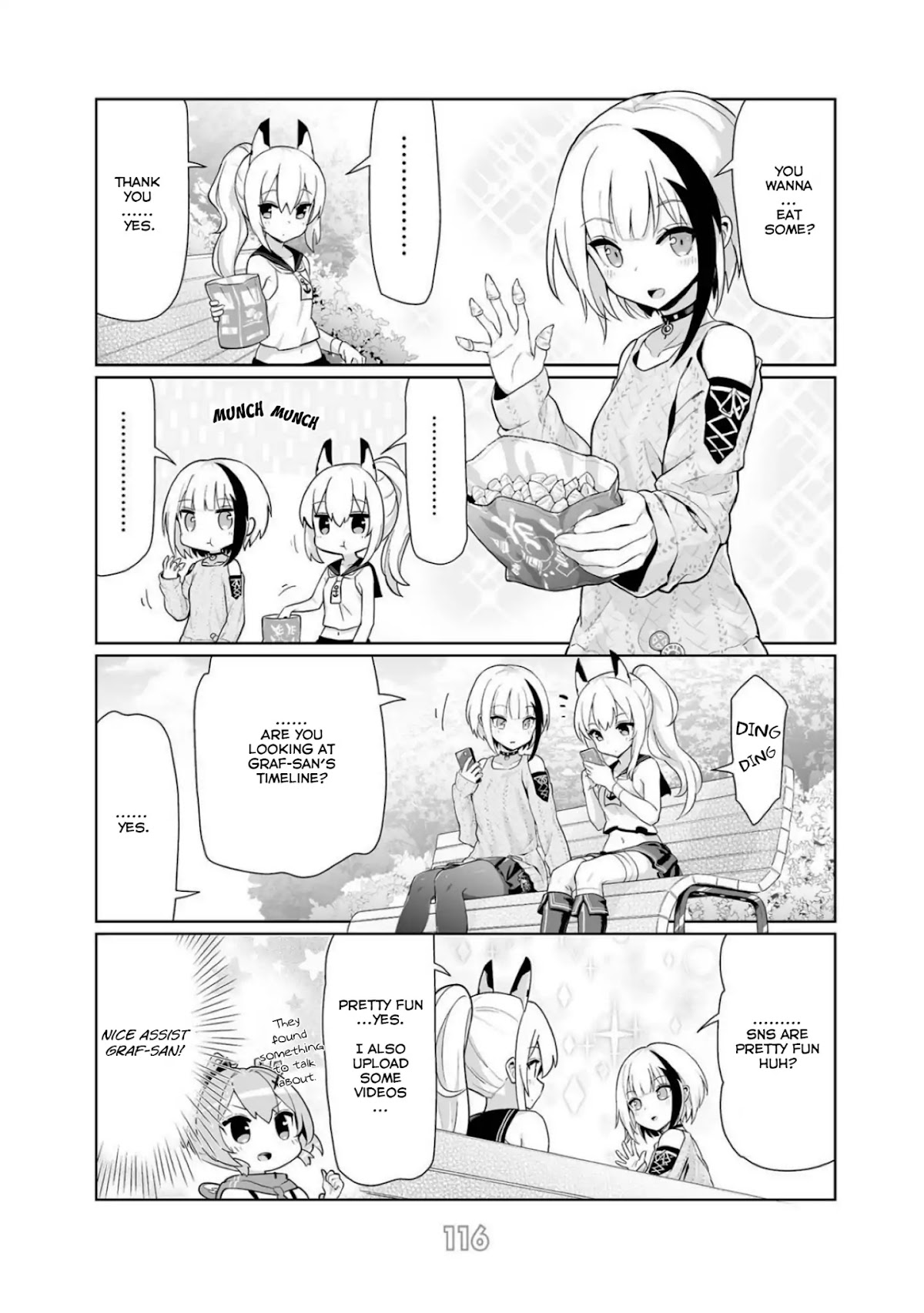 Azur Lane 4-koma: Slow Ahead Chapter 24.2 page 3 - Chapter 24.2