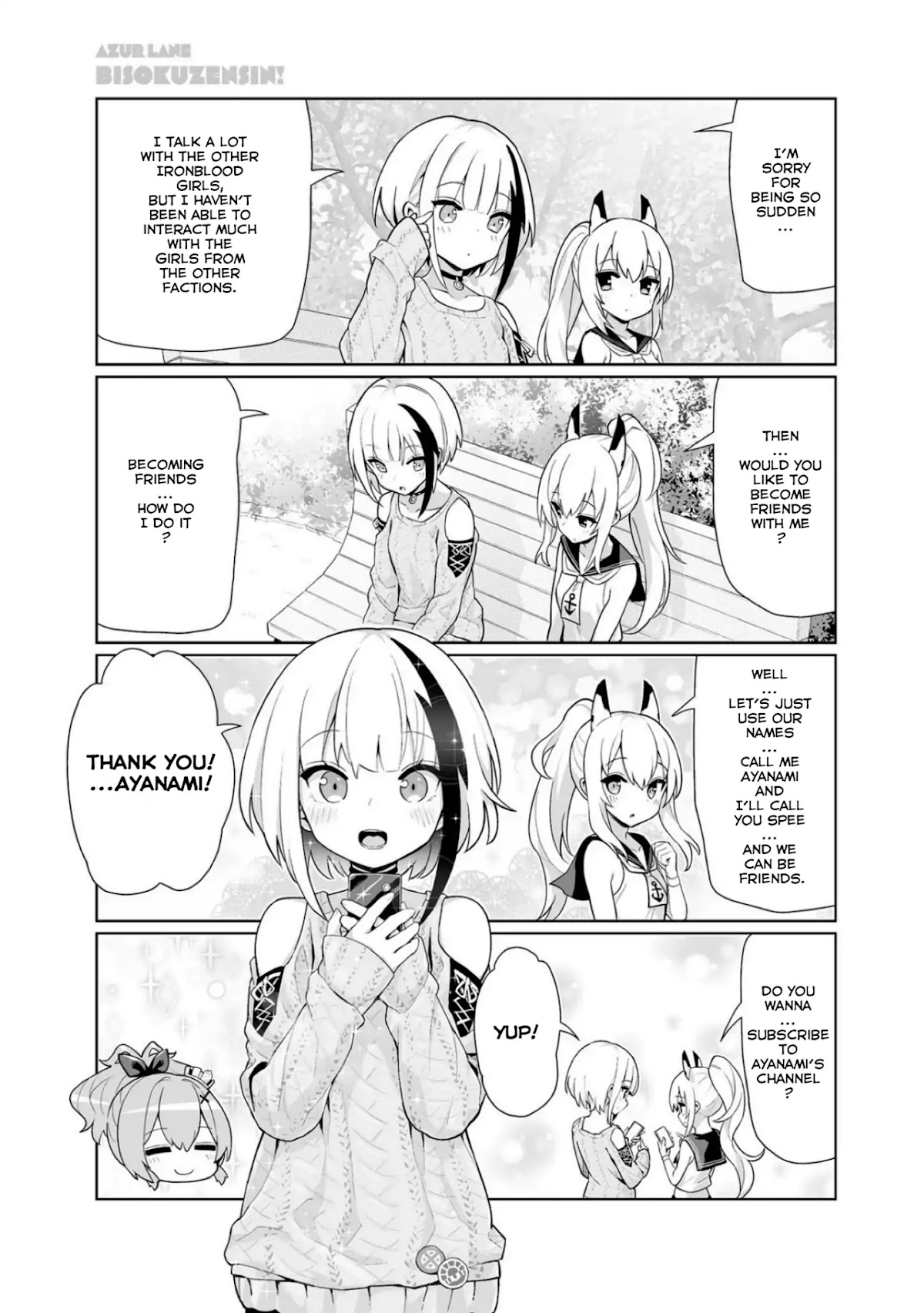 Azur Lane 4-koma: Slow Ahead Chapter 24.2 page 4 - Chapter 24.2