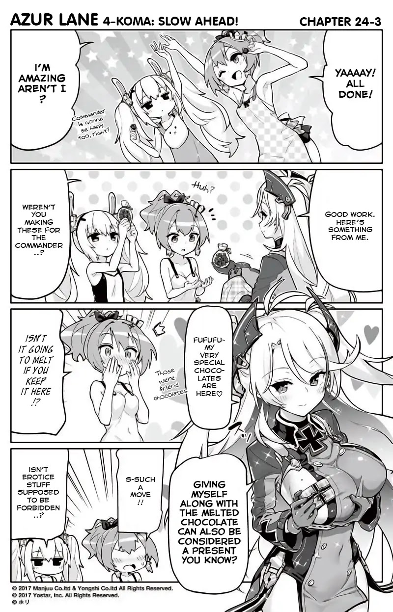 Azur Lane 4-koma: Slow Ahead Chapter 24 page 3 - Chapter 24