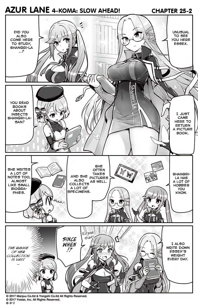Azur Lane 4-koma: Slow Ahead Chapter 25 page 2 - Chapter 25