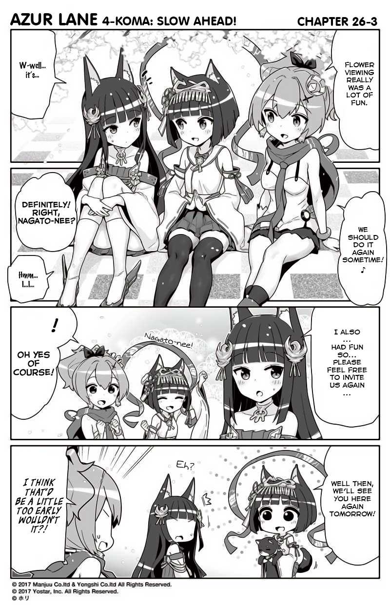 Azur Lane 4-koma: Slow Ahead Chapter 26 page 3 - Chapter 26