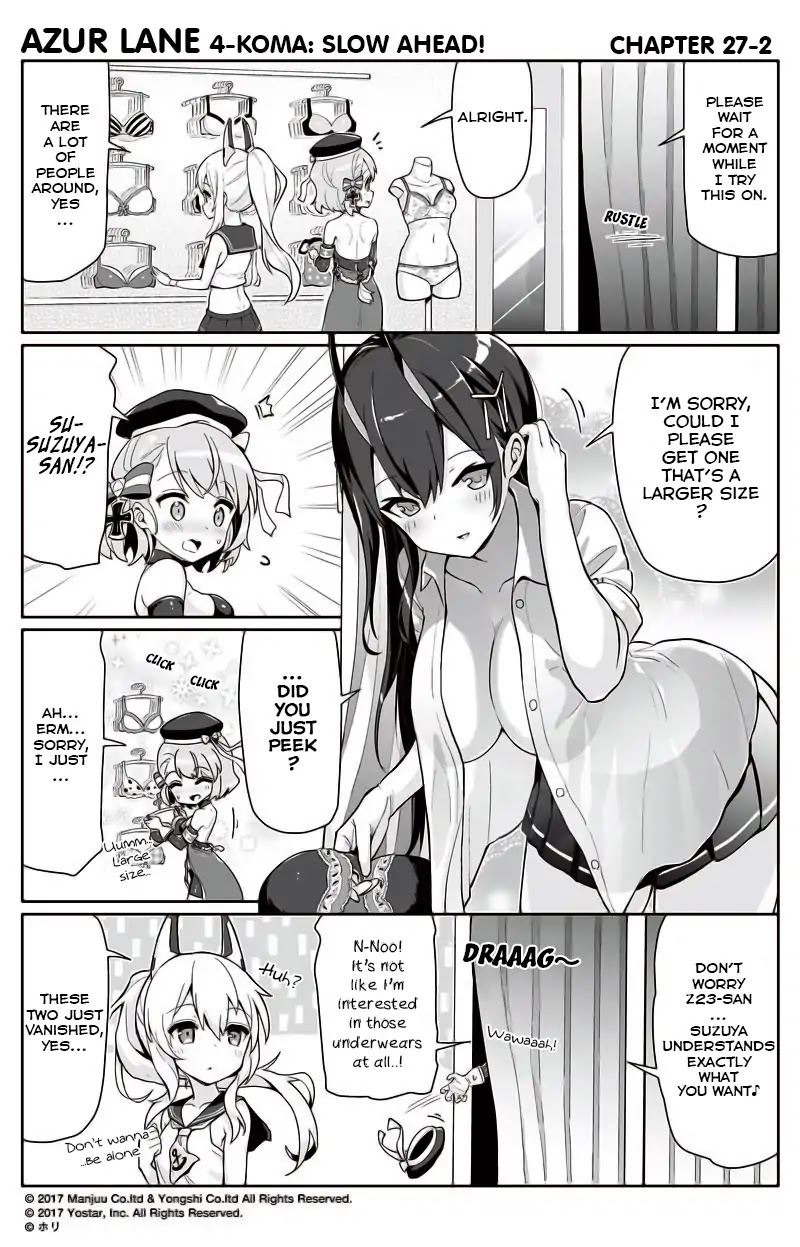 Azur Lane 4-koma: Slow Ahead Chapter 27 page 2 - Chapter 27