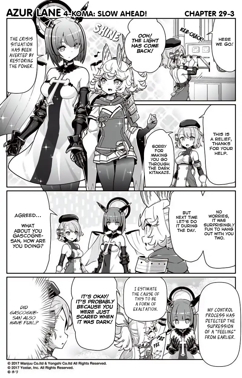 Azur Lane 4-koma: Slow Ahead Chapter 29 page 3 - Chapter 29