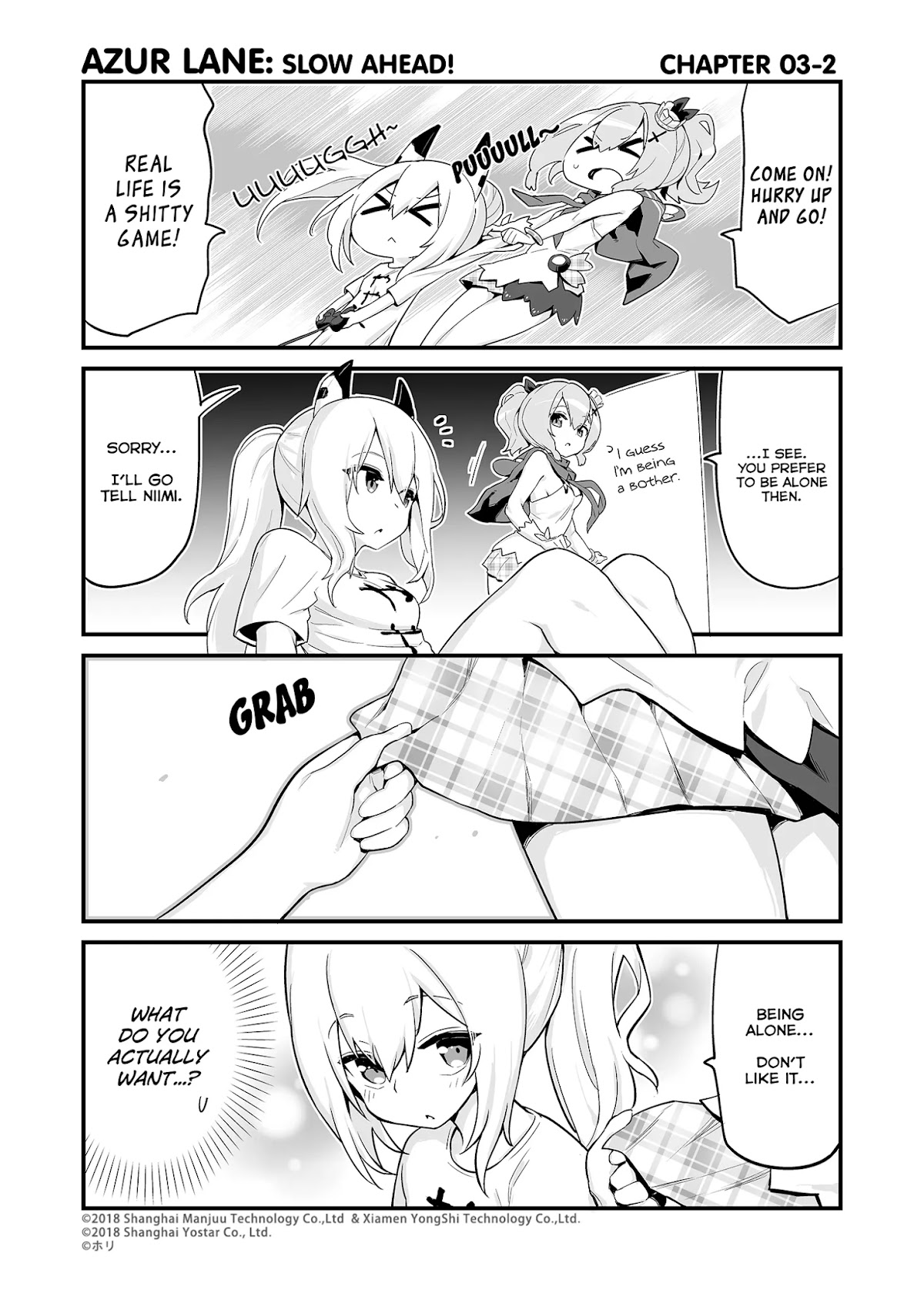 Azur Lane 4-koma: Slow Ahead Chapter 3 page 2 - Chapter 3