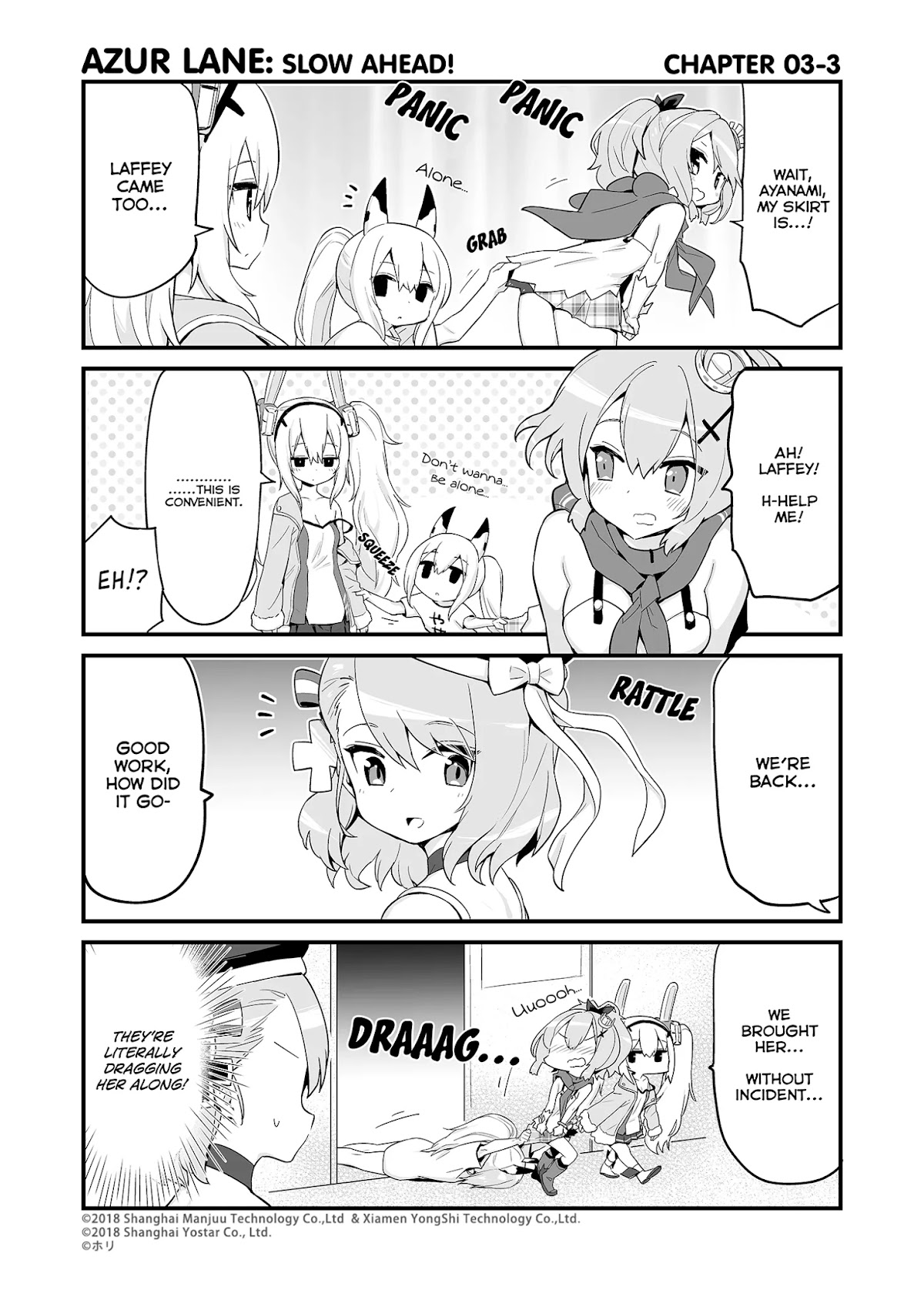 Azur Lane 4-koma: Slow Ahead Chapter 3 page 3 - Chapter 3