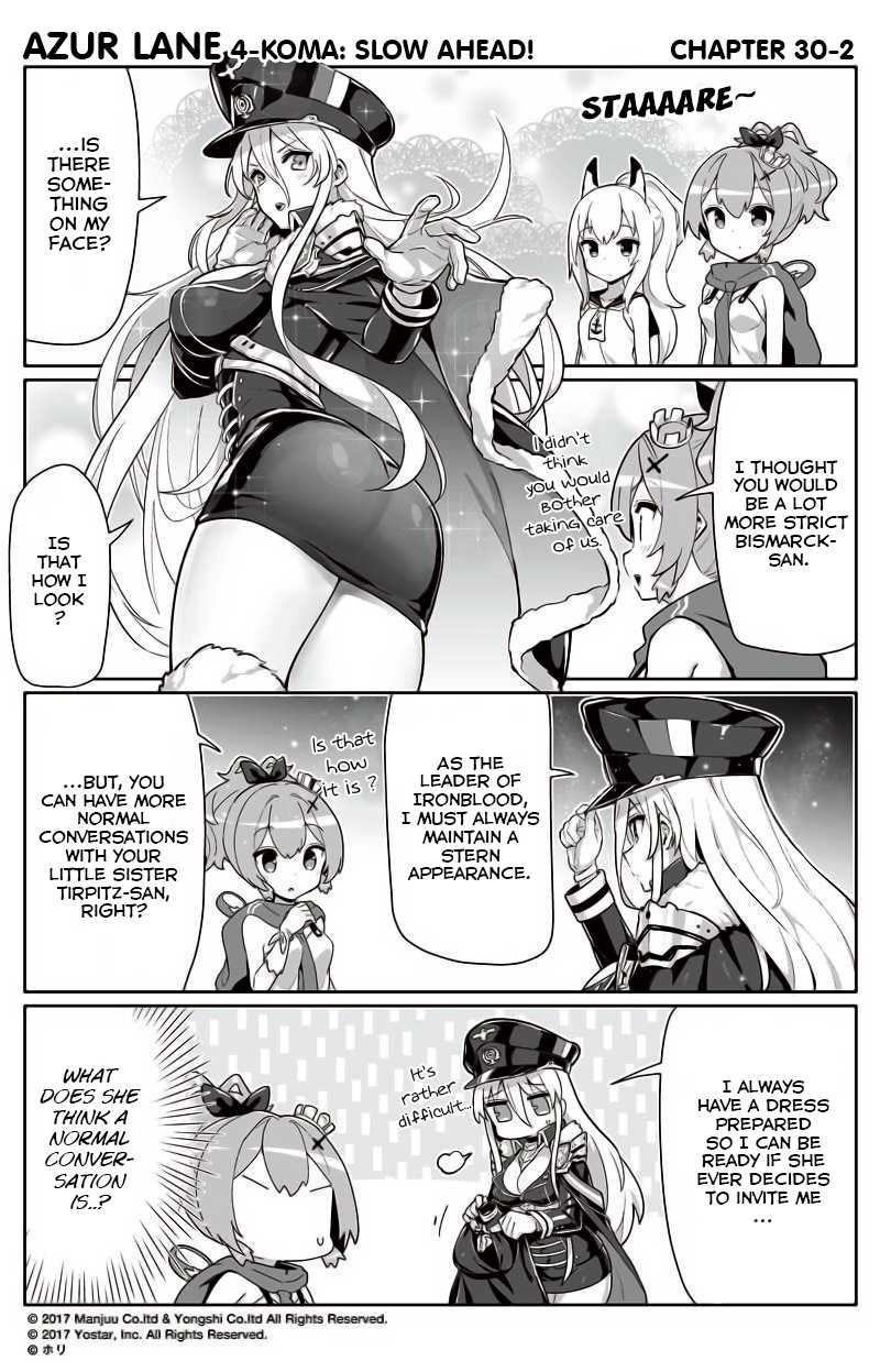 Azur Lane 4-koma: Slow Ahead Chapter 30 page 2 - Chapter 30