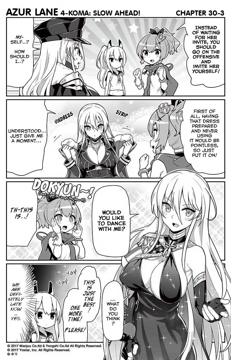 Azur Lane 4-koma: Slow Ahead Chapter 30 page 3 - Chapter 30