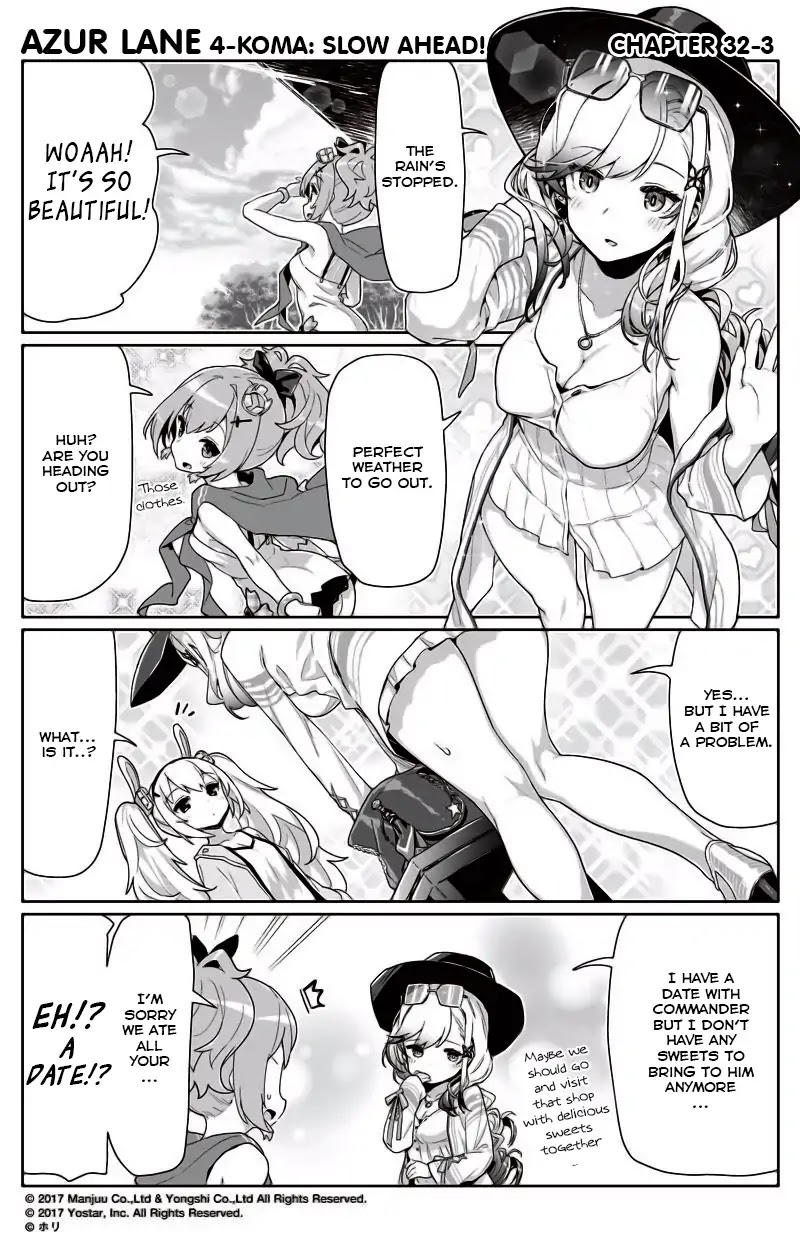 Azur Lane 4-koma: Slow Ahead Chapter 32 page 3 - Chapter 32