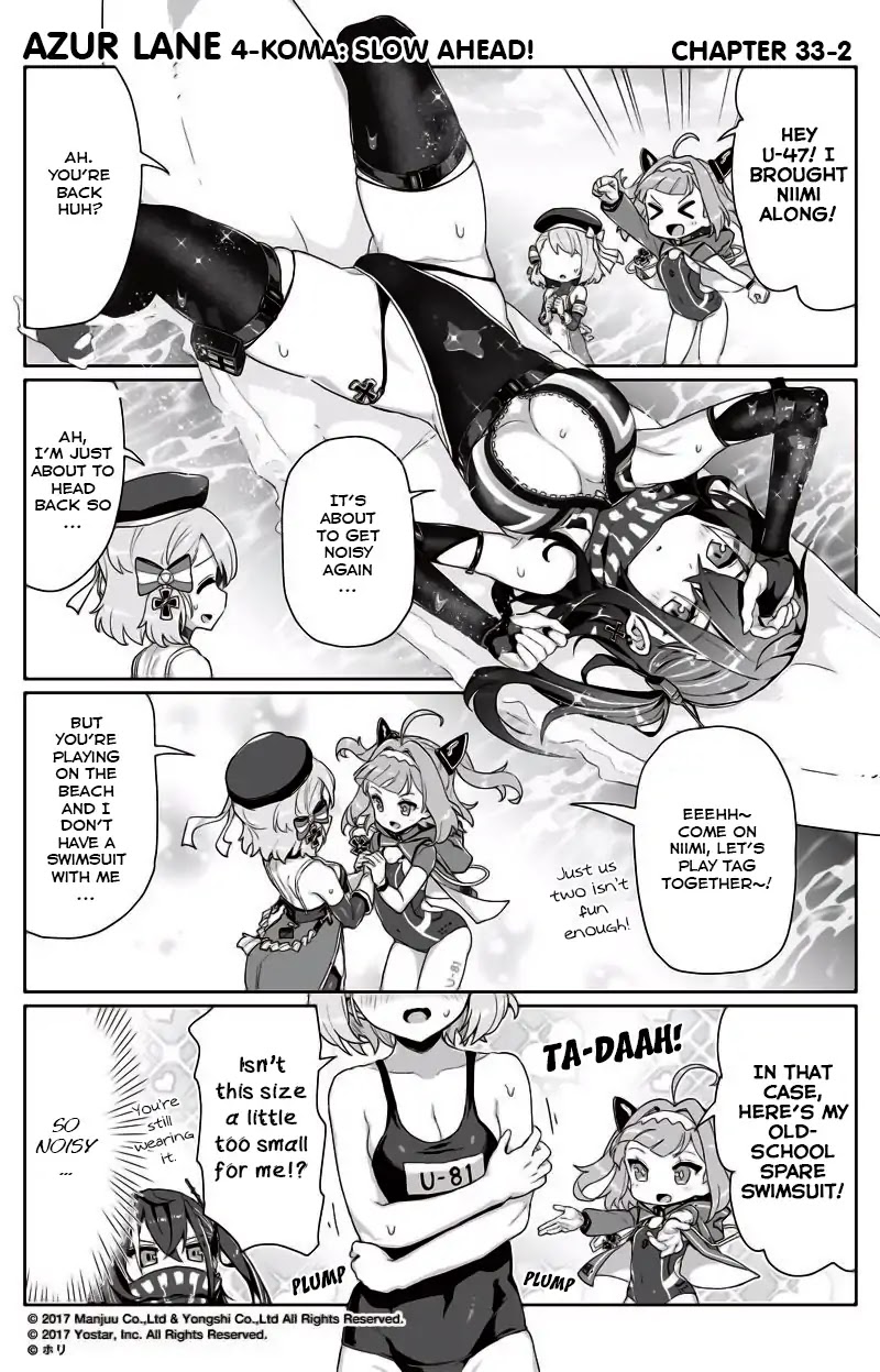 Azur Lane 4-koma: Slow Ahead Chapter 33 page 2 - Chapter 33