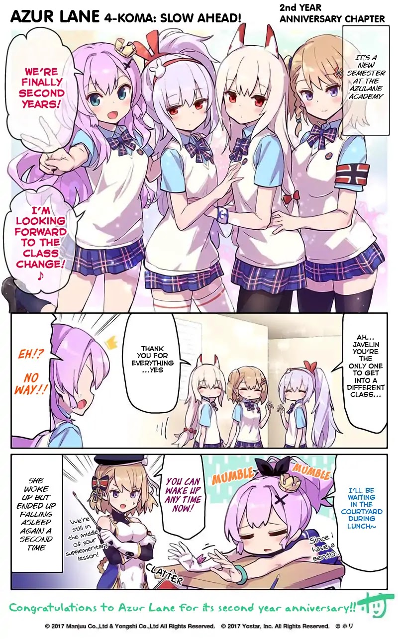 Azur Lane 4-koma: Slow Ahead Chapter 36.5 page 1 - Chapter 36.5