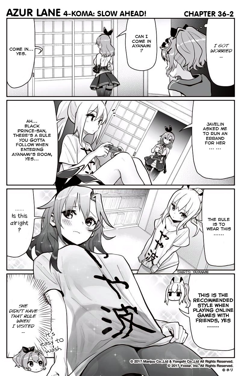Azur Lane 4-koma: Slow Ahead Chapter 36 page 2 - Chapter 36