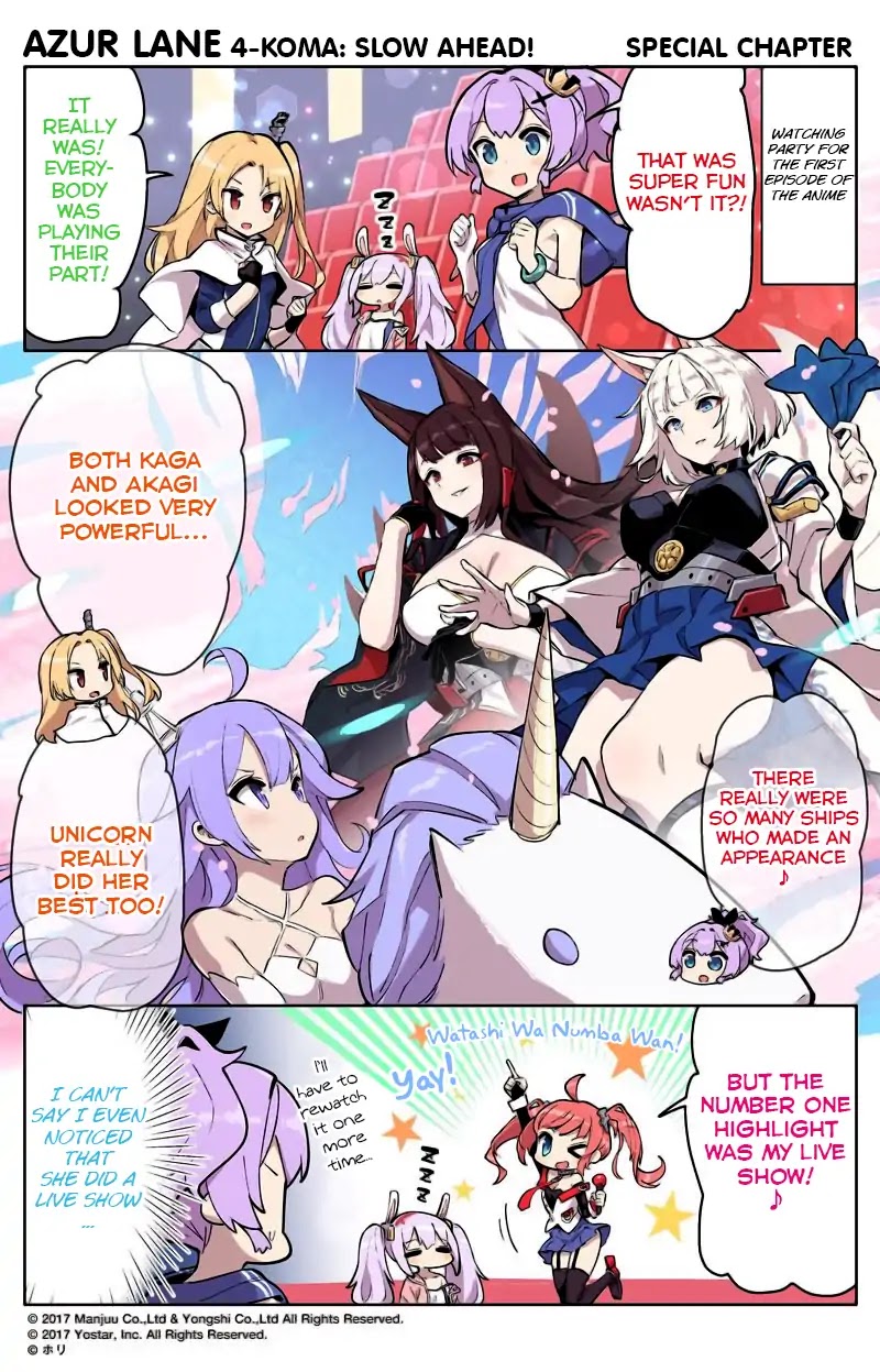Azur Lane 4-koma: Slow Ahead Chapter 37.5 page 1 - Chapter 37.5