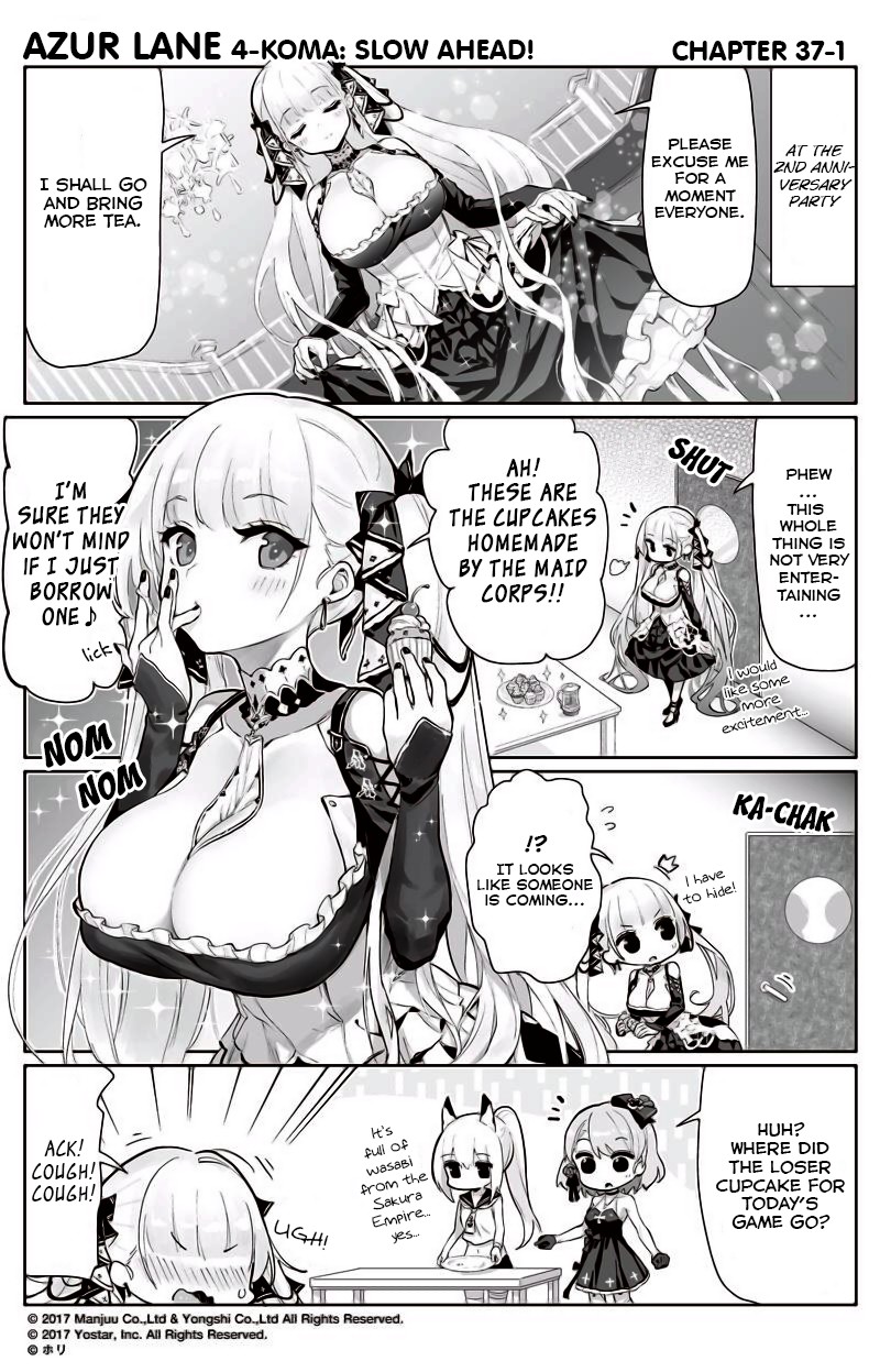 Azur Lane 4-koma: Slow Ahead Chapter 37 page 1 - Chapter 37