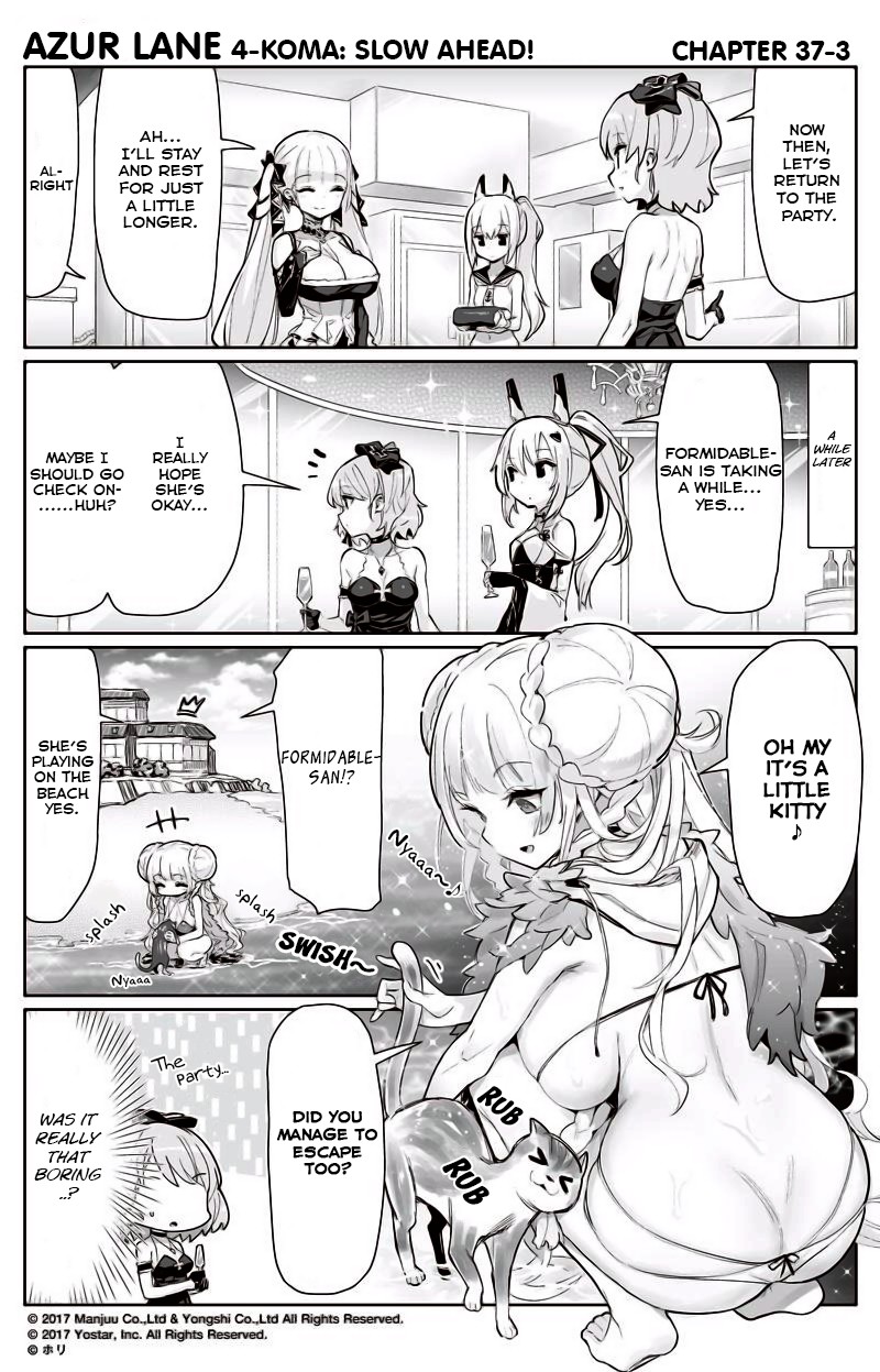 Azur Lane 4-koma: Slow Ahead Chapter 37 page 3 - Chapter 37