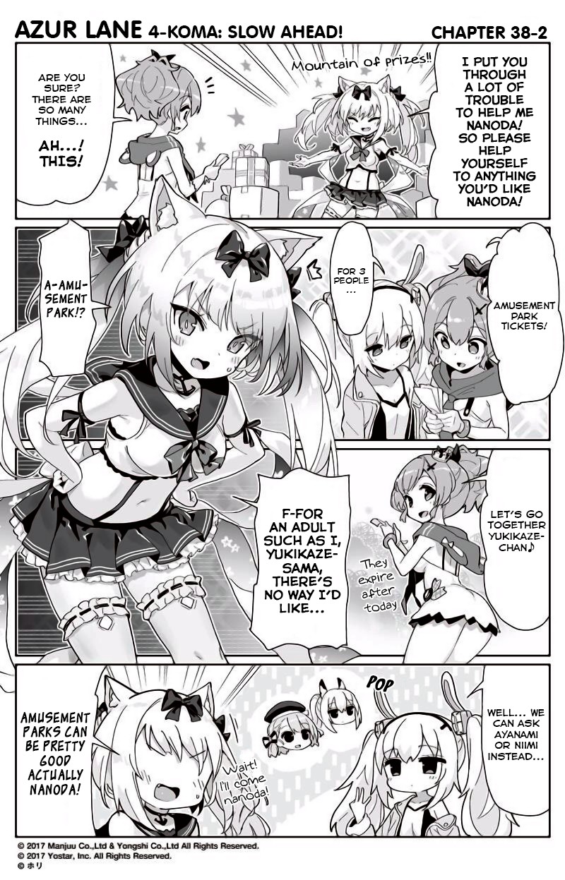 Azur Lane 4-koma: Slow Ahead Chapter 38 page 2 - Chapter 38