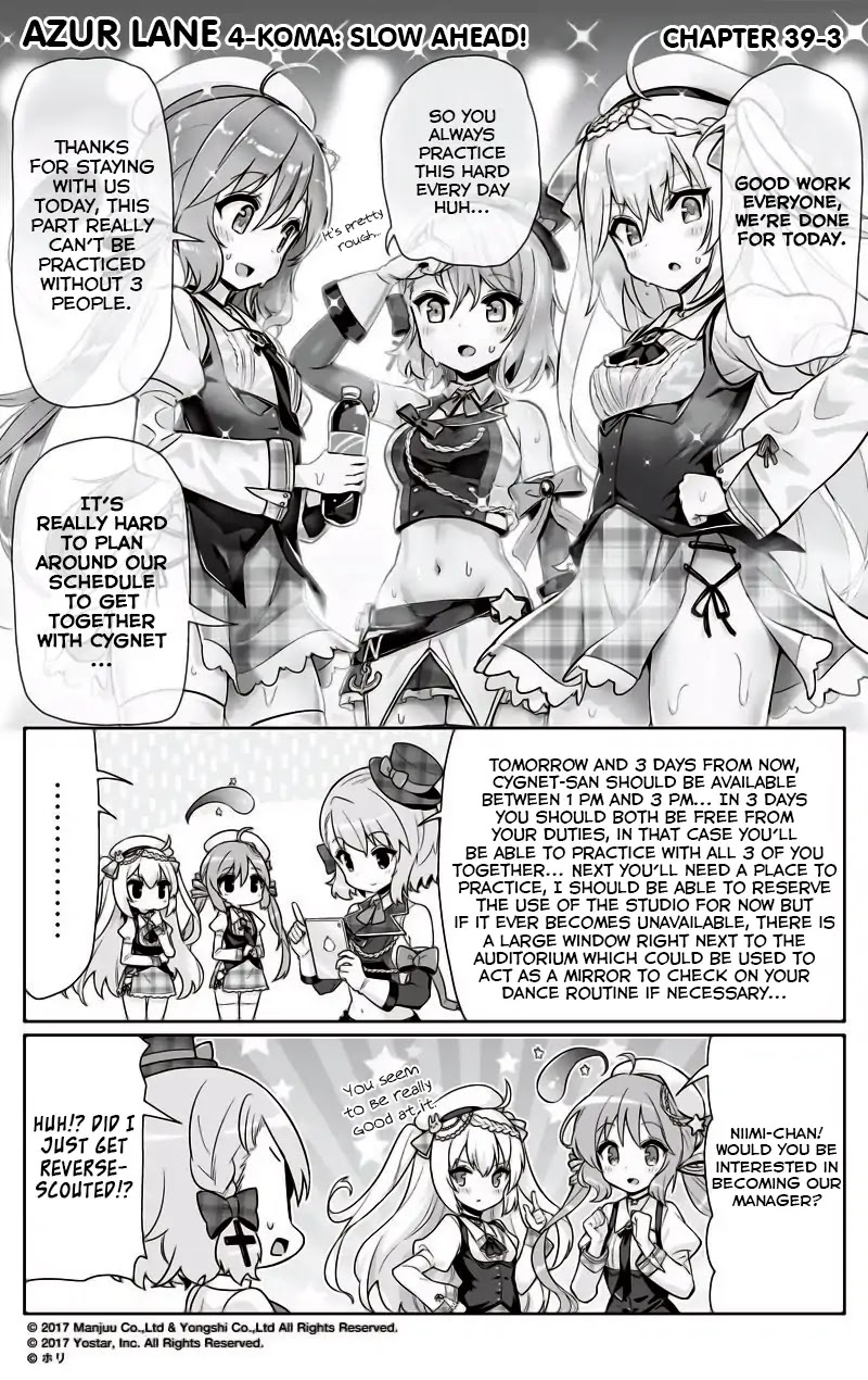Azur Lane 4-koma: Slow Ahead Chapter 39 page 3 - Chapter 39