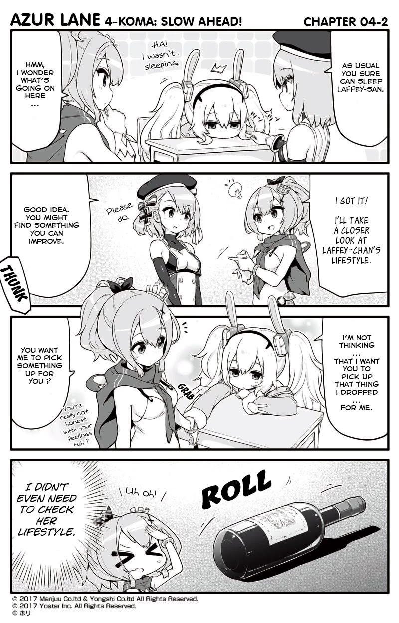 Azur Lane 4-koma: Slow Ahead Chapter 4 page 2 - Chapter 4