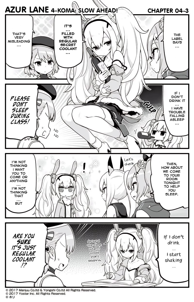 Azur Lane 4-koma: Slow Ahead Chapter 4 page 3 - Chapter 4
