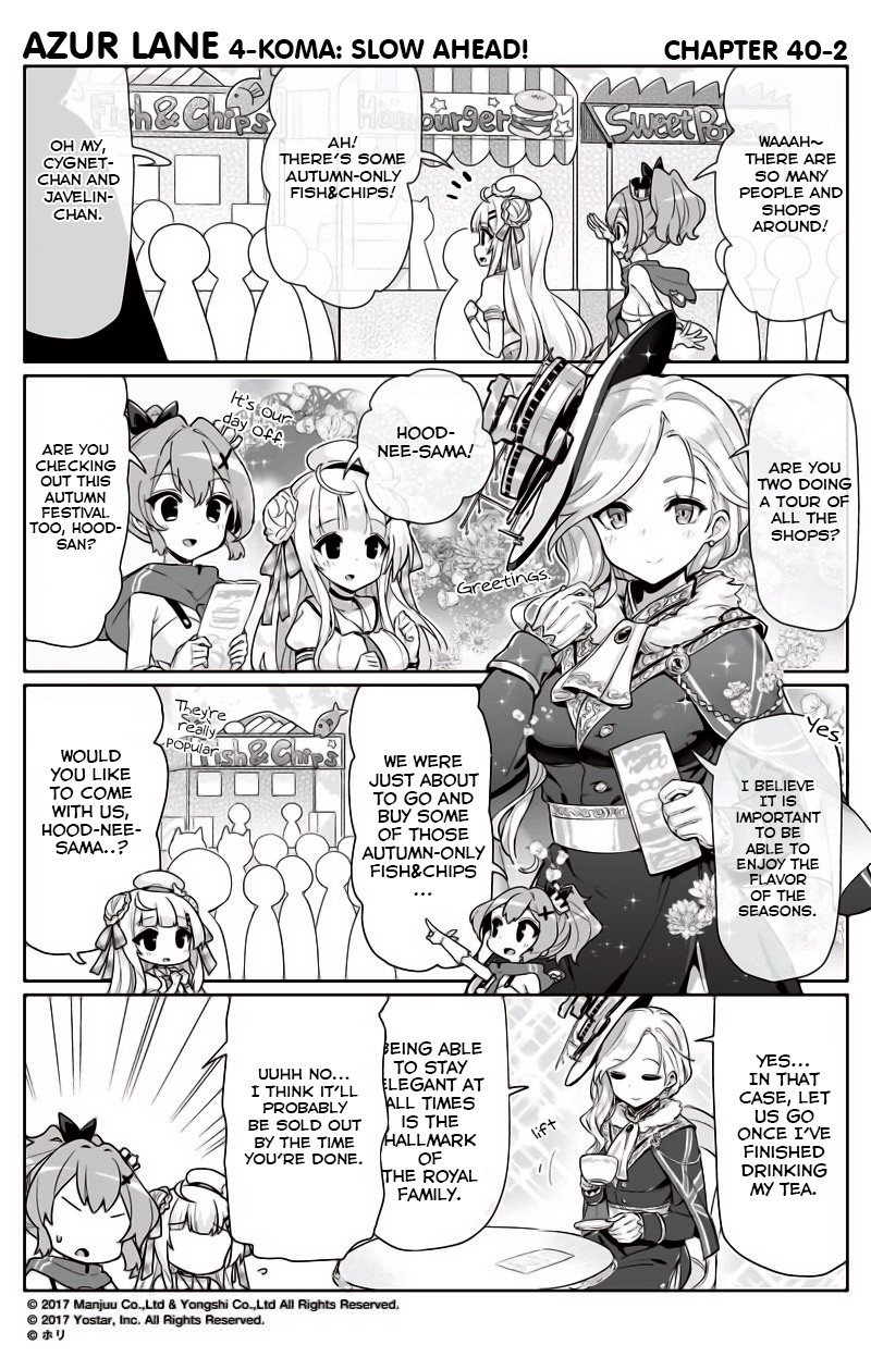 Azur Lane 4-koma: Slow Ahead Chapter 40 page 2 - Chapter 40