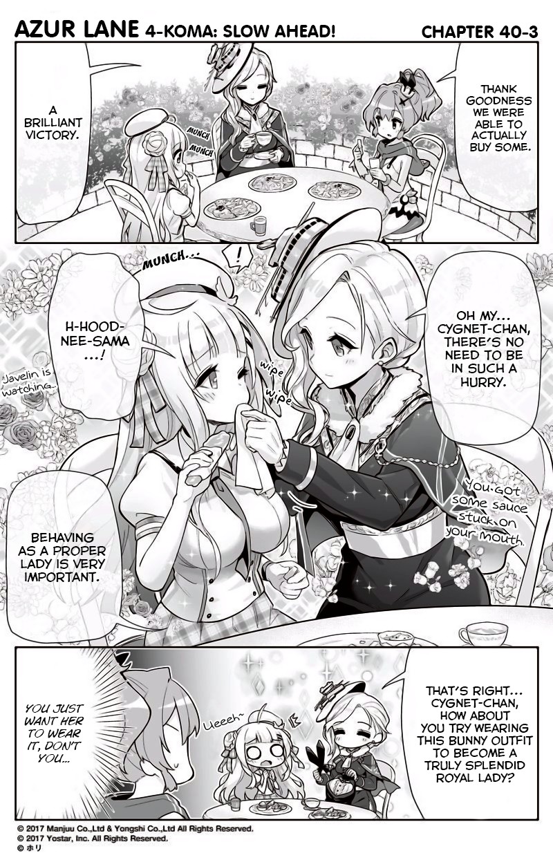 Azur Lane 4-koma: Slow Ahead Chapter 40 page 3 - Chapter 40