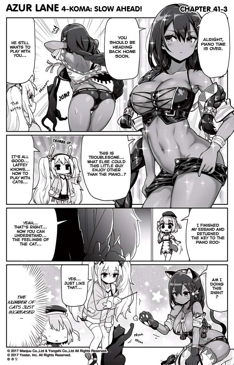 Azur Lane 4-koma: Slow Ahead Chapter 41 page 3 - Chapter 41