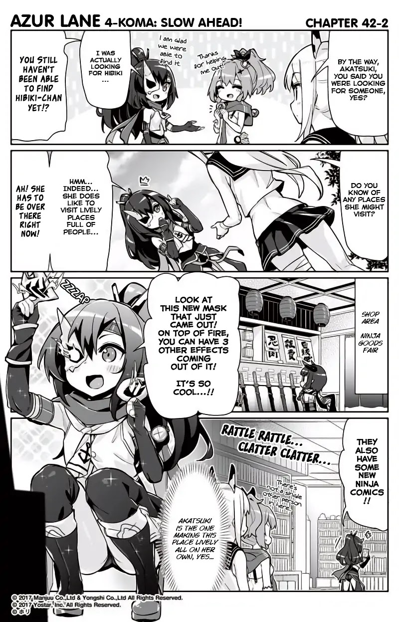 Azur Lane 4-koma: Slow Ahead Chapter 42 page 2 - Chapter 42