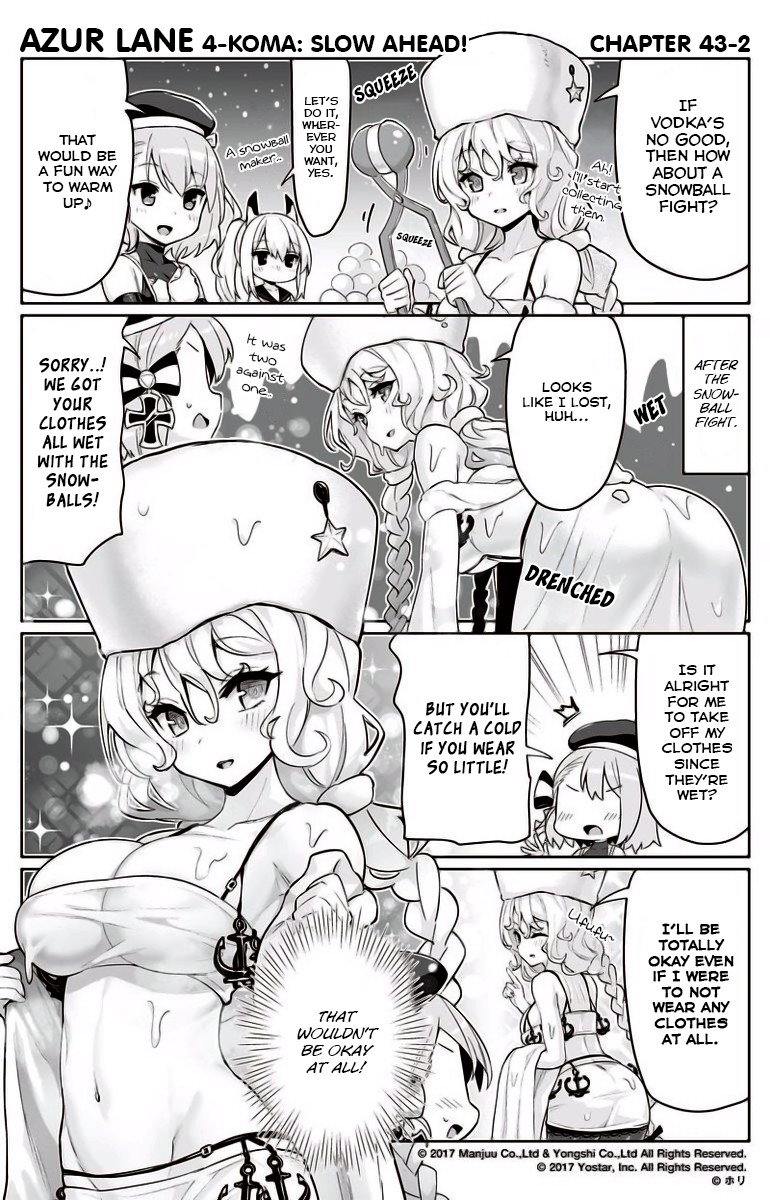 Azur Lane 4-koma: Slow Ahead Chapter 43 page 2 - Chapter 43
