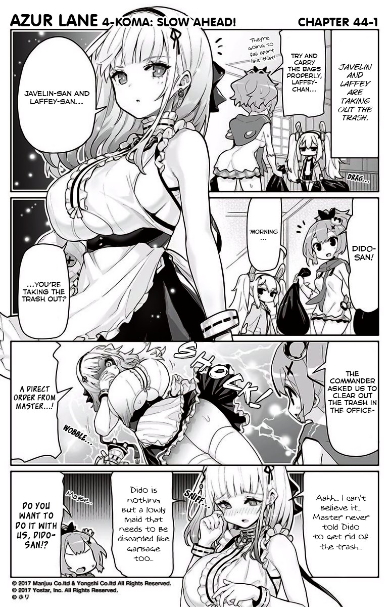 Azur Lane 4-koma: Slow Ahead Chapter 44 page 1 - Chapter 44