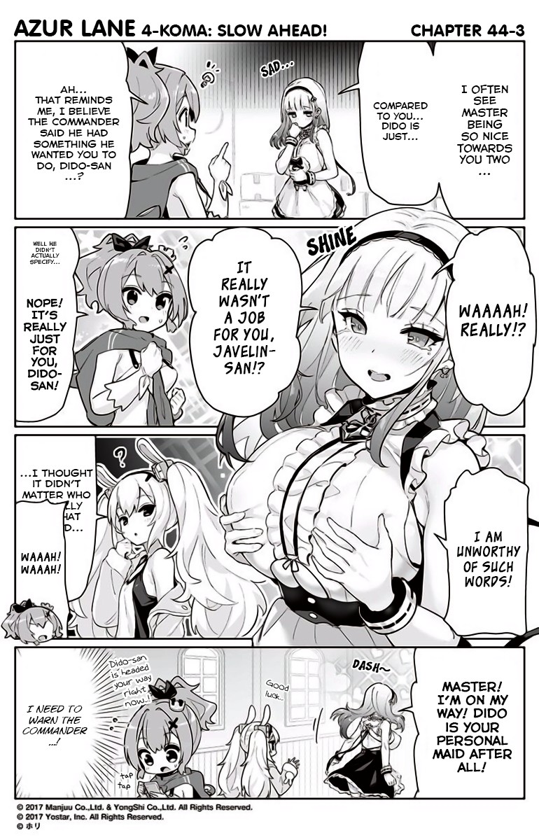 Azur Lane 4-koma: Slow Ahead Chapter 44 page 3 - Chapter 44