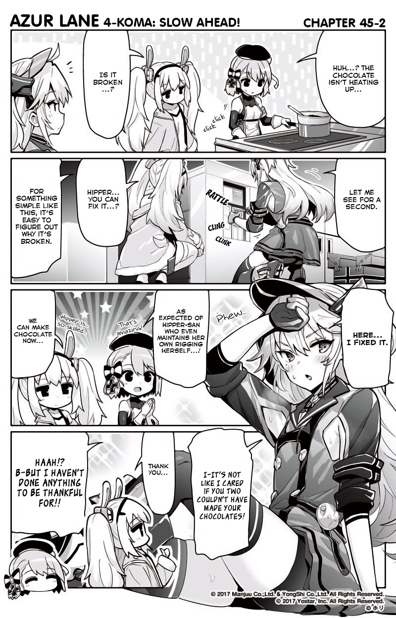 Azur Lane 4-koma: Slow Ahead Chapter 45 page 2 - Chapter 45
