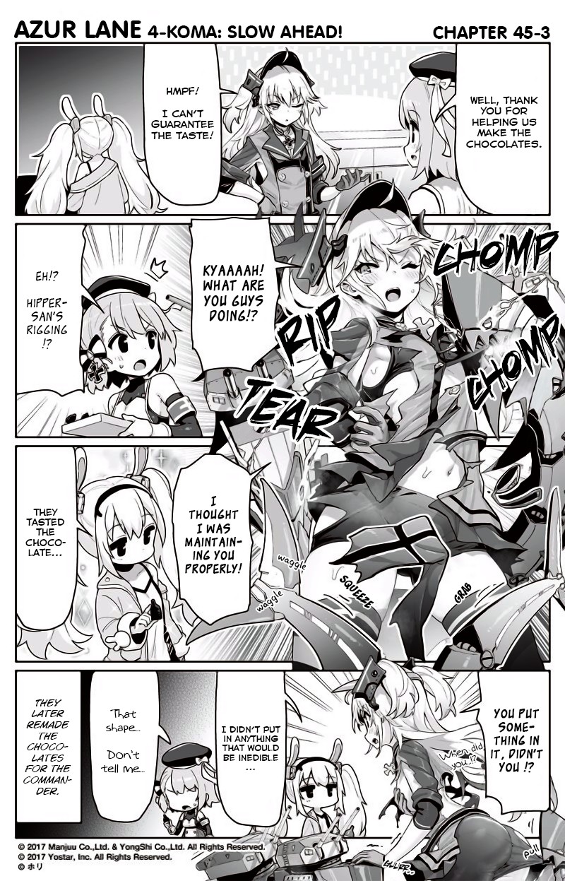 Azur Lane 4-koma: Slow Ahead Chapter 45 page 3 - Chapter 45