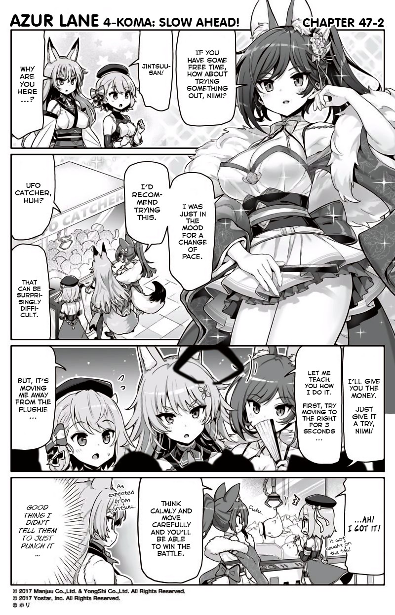 Azur Lane 4-koma: Slow Ahead Chapter 47 page 2 - Chapter 47
