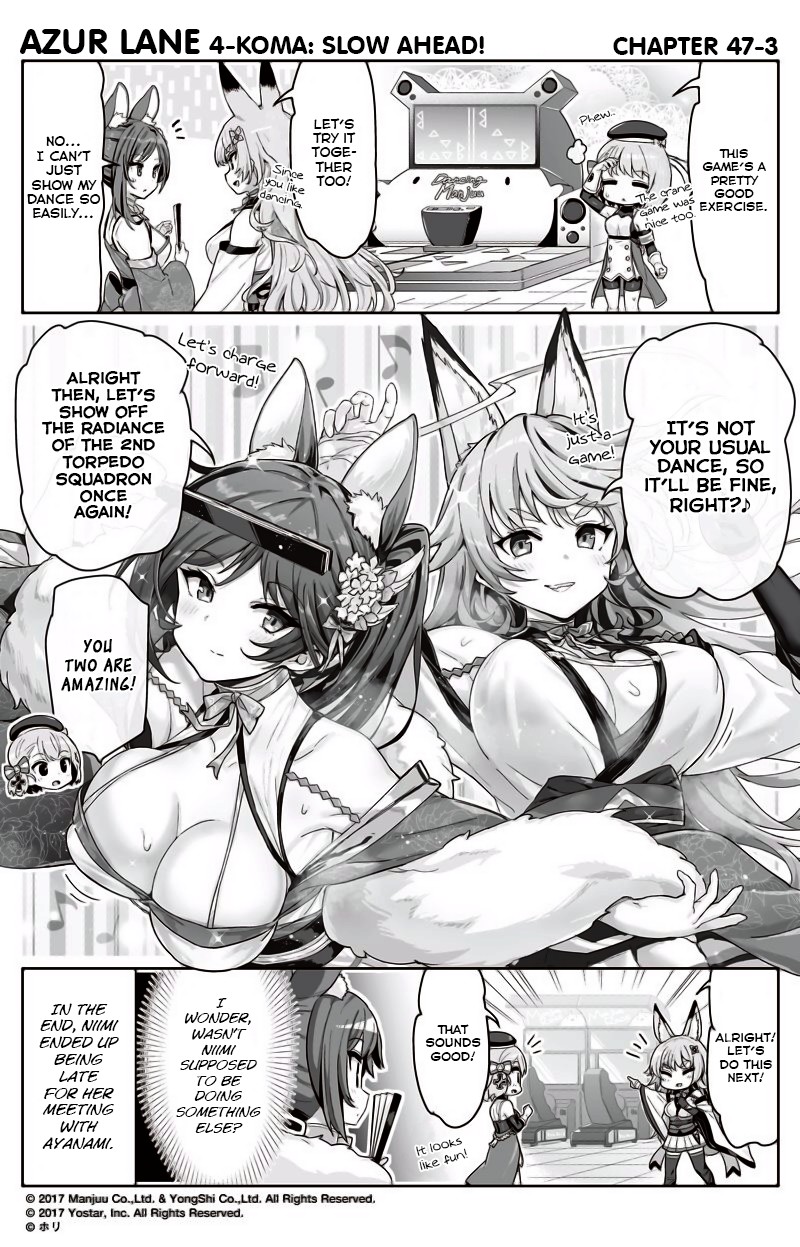 Azur Lane 4-koma: Slow Ahead Chapter 47 page 3 - Chapter 47