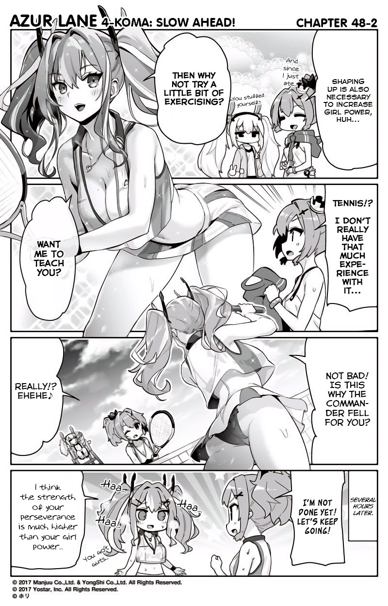 Azur Lane 4-koma: Slow Ahead Chapter 48 page 2 - Chapter 48