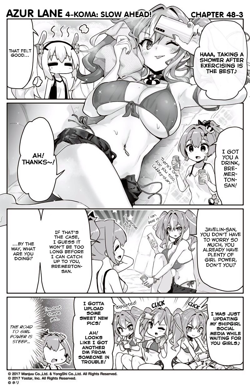 Azur Lane 4-koma: Slow Ahead Chapter 48 page 3 - Chapter 48