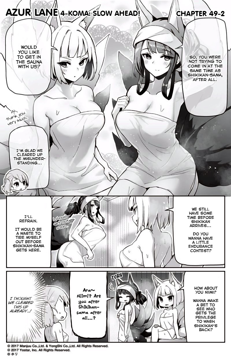 Azur Lane 4-koma: Slow Ahead Chapter 49 page 2 - Chapter 49