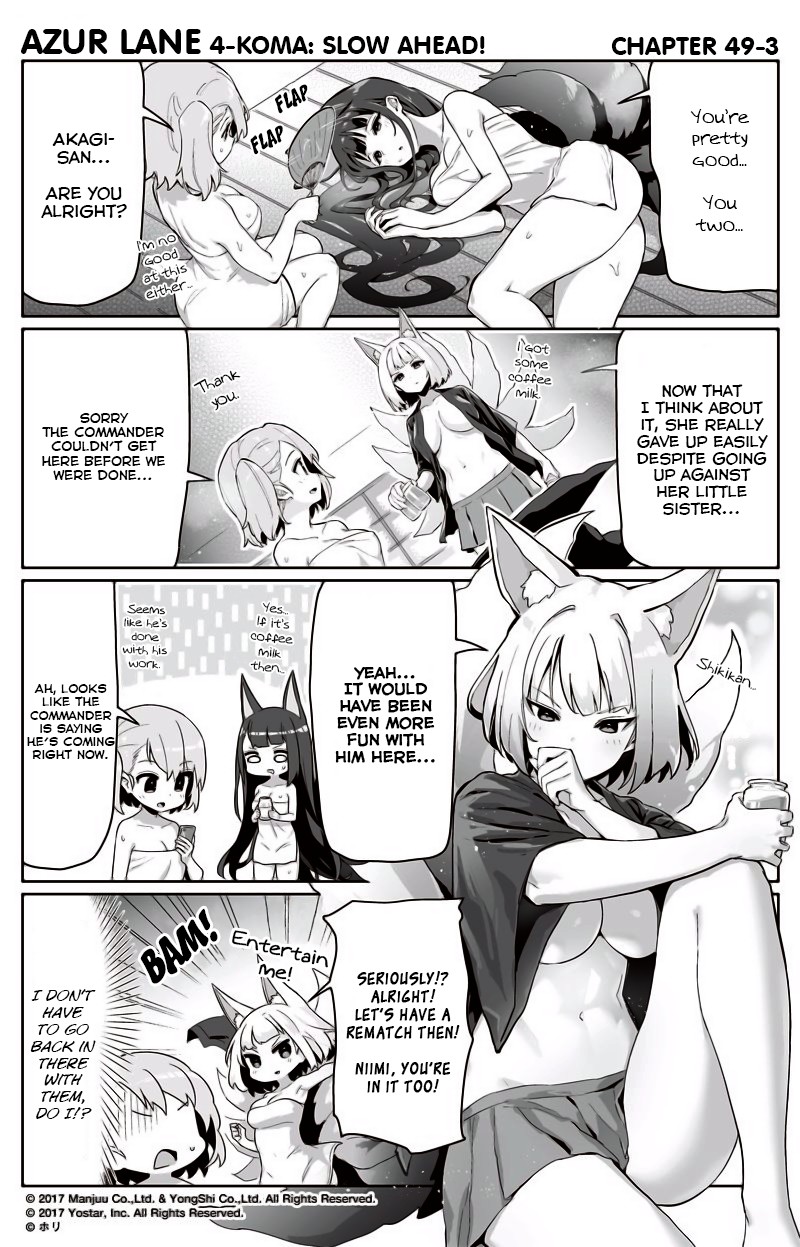 Azur Lane 4-koma: Slow Ahead Chapter 49 page 3 - Chapter 49