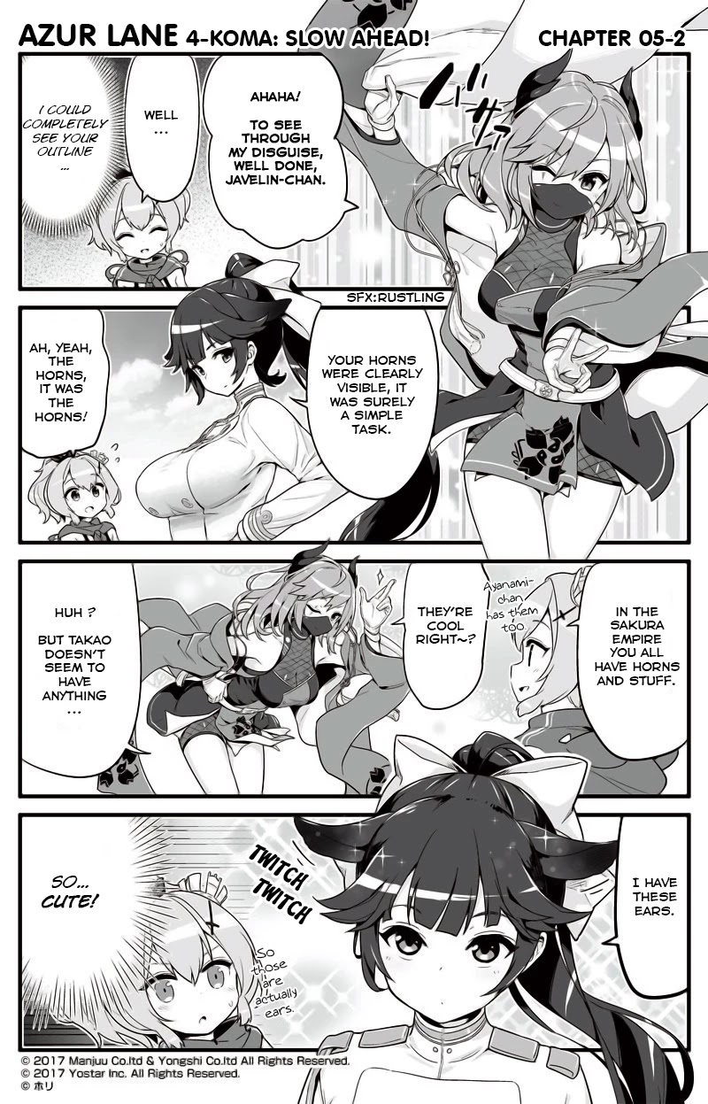 Azur Lane 4-koma: Slow Ahead Chapter 5 page 2 - Chapter 5