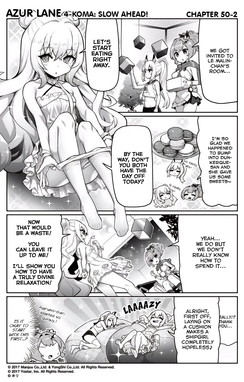 Azur Lane 4-koma: Slow Ahead Chapter 50 page 2 - Chapter 50