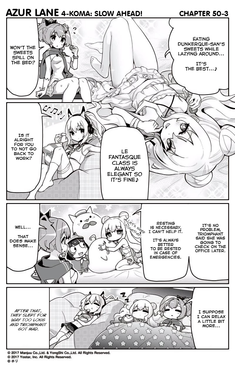 Azur Lane 4-koma: Slow Ahead Chapter 50 page 3 - Chapter 50