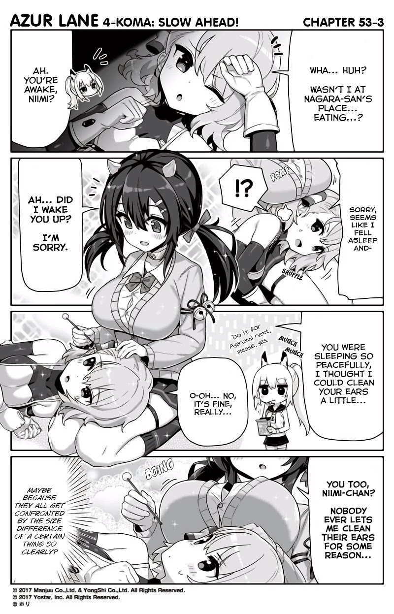 Azur Lane 4-koma: Slow Ahead Chapter 53 page 3 - Chapter 53