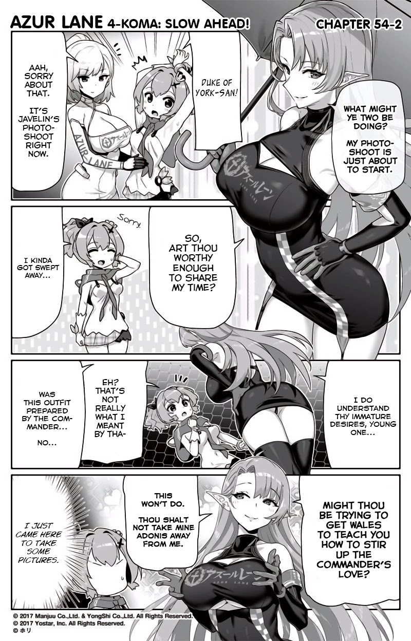 Azur Lane 4-koma: Slow Ahead Chapter 54 page 2 - Chapter 54