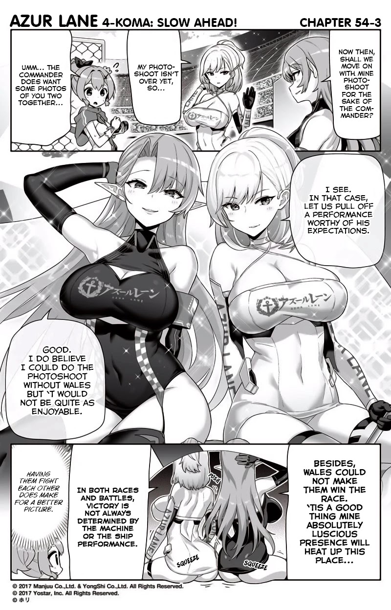 Azur Lane 4-koma: Slow Ahead Chapter 54 page 3 - Chapter 54