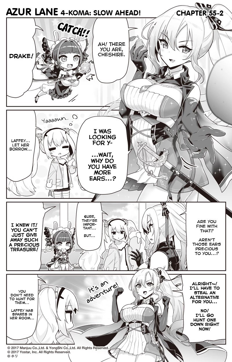 Azur Lane 4-koma: Slow Ahead Chapter 55 page 2 - Chapter 55
