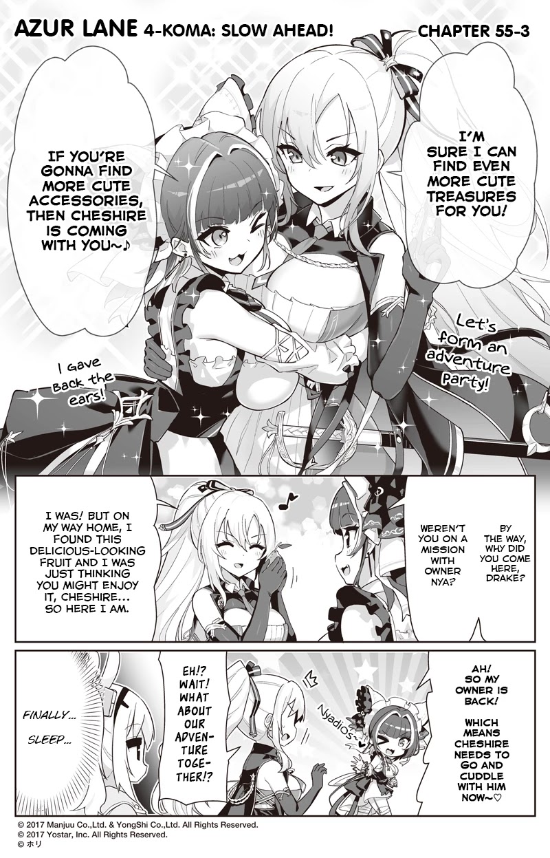 Azur Lane 4-koma: Slow Ahead Chapter 55 page 3 - Chapter 55