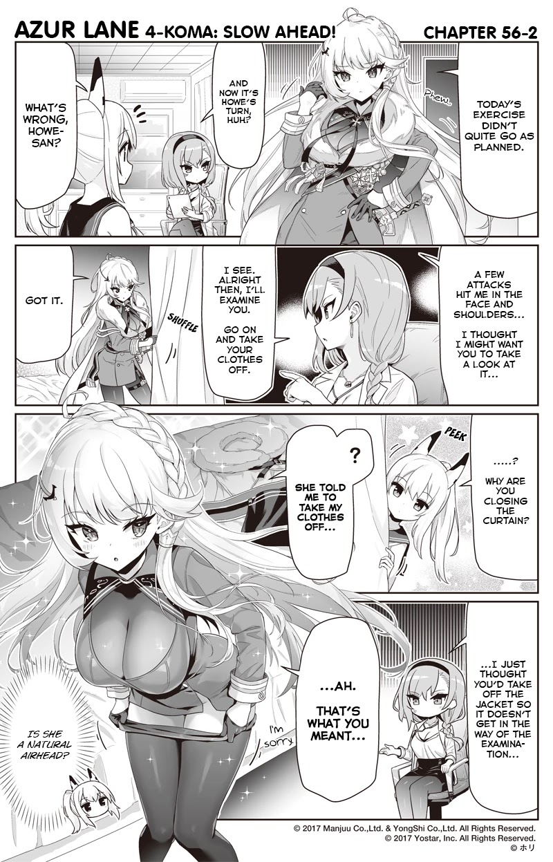 Azur Lane 4-koma: Slow Ahead Chapter 56 page 2 - Chapter 56