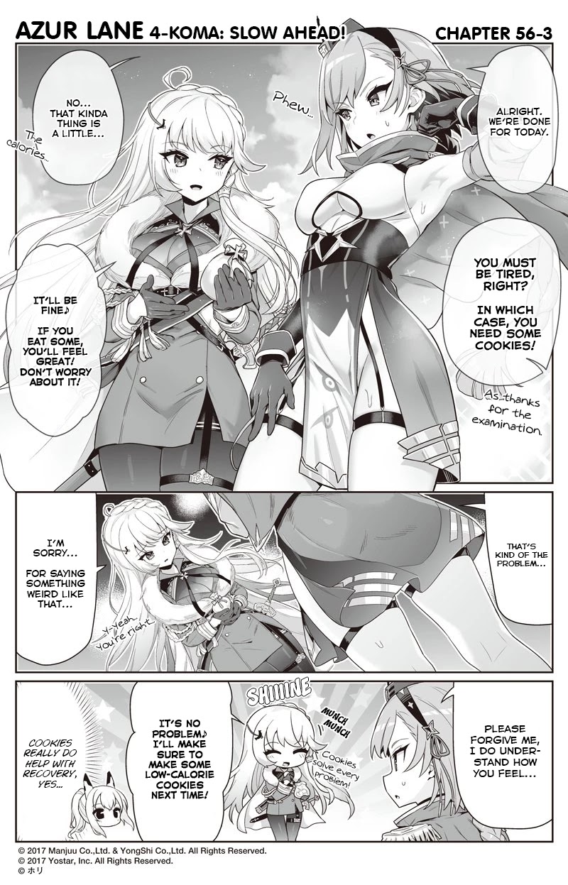 Azur Lane 4-koma: Slow Ahead Chapter 56 page 3 - Chapter 56