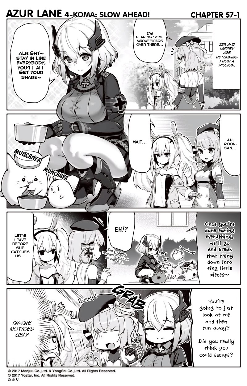 Azur Lane 4-koma: Slow Ahead Chapter 57 page 1 - Chapter 57