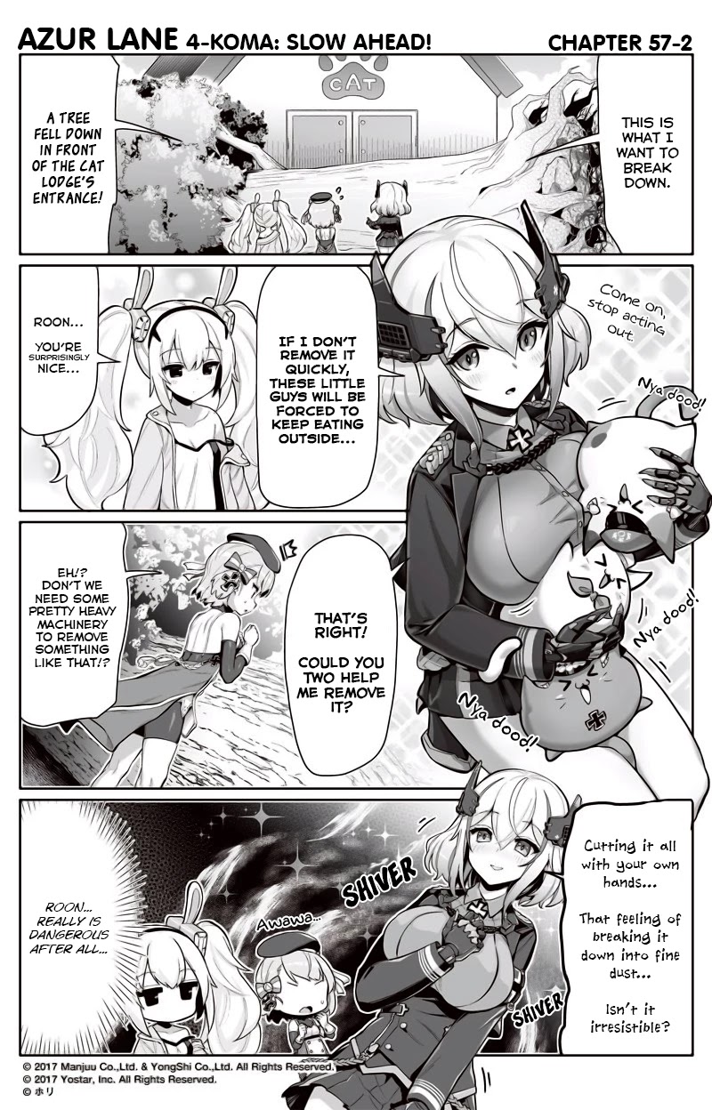 Azur Lane 4-koma: Slow Ahead Chapter 57 page 2 - Chapter 57