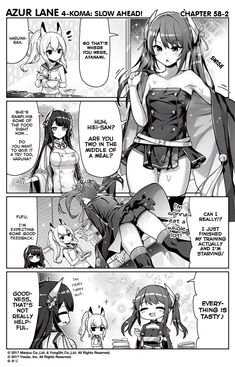Azur Lane 4-koma: Slow Ahead Chapter 58 page 2 - Chapter 58